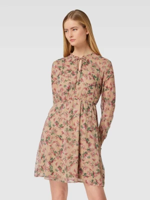 Sukienka mini z kwiatowym wzorem Only