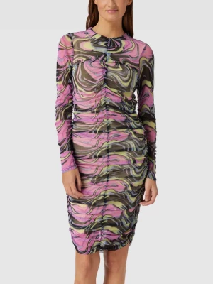 Sukienka mini z marszczeniami model ‘Senka’ MbyM