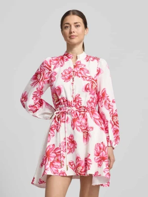 Sukienka mini z mieszanka lnu z dodatkiem wiskozy model 'Annalise' Forever New