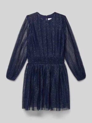 Sukienka mini z okrągłym dekoltem DANAMADE