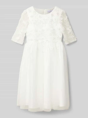 Sukienka mini z okrągłym dekoltem DANAMADE