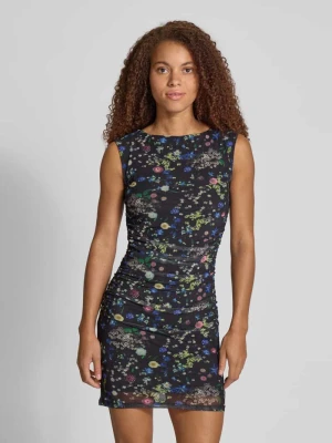 Sukienka mini z okrągłym dekoltem EDITED