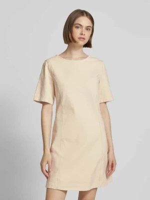 Sukienka mini z okrągłym dekoltem Marc O'Polo DENIM