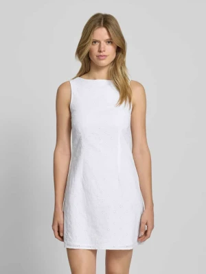 Sukienka mini z okrągłym dekoltem model ‘Aline’ Gina Tricot