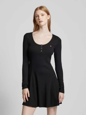 Sukienka mini z okrągłym dekoltem model ‘HENLEY’ Tommy Jeans