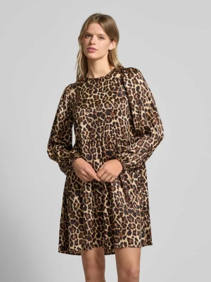 Sukienka mini z okrągłym dekoltem 'NEO' Pieces