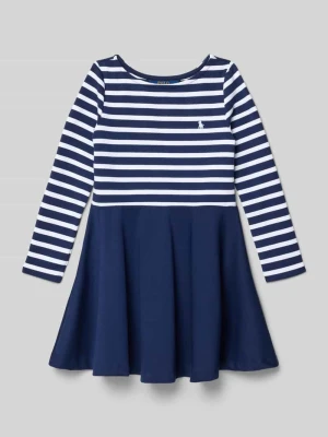 Sukienka mini z okrągłym dekoltem Polo Ralph Lauren Teens