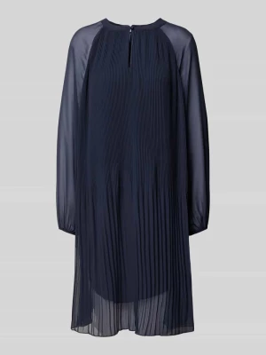 Sukienka mini z plisami Christian Berg Woman Selection