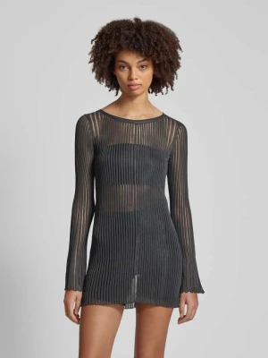 Sukienka mini z półprzezroczystym efektem model ‘Eleana’ Weekday