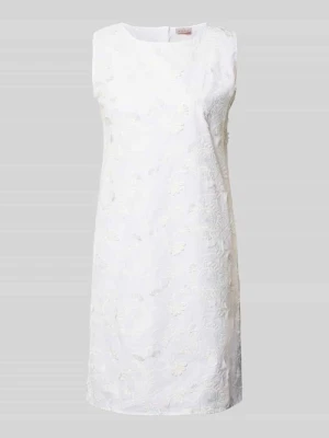 sukienka mini z prostokątnym dekoltem Emme