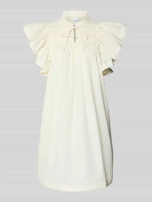 Sukienka mini z rękawami motylkowymi model 'LURA' YAS