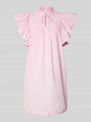 Sukienka mini z rękawami motylkowymi model 'LURA' YAS