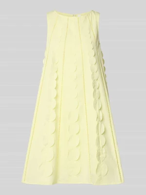 Sukienka mini z tylnym wycięciem w kształcie łezki YAS