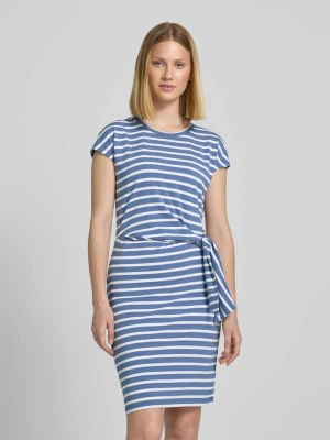 Sukienka mini z wiązanym detalem model ‘TREANNA’ Lauren Ralph Lauren