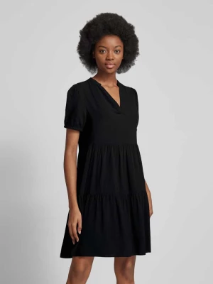 Sukienka mini z wiskozy z efektem stopniowania model ‘NOVA LIFE’ Only