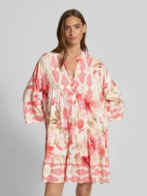 Sukienka mini z wiskozy z efektem stopniowania ZABAIONE