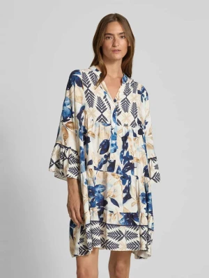 Sukienka mini z wiskozy z efektem stopniowania ZABAIONE