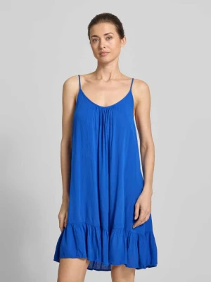 Sukienka mini z wiskozy z głębokim dekoltem na plecach Shiwi