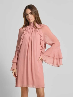 Sukienka mini ze stójką Christian Berg Woman Selection