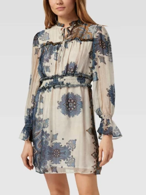 Sukienka mini ze wzorem na całej powierzchni Liu Jo White