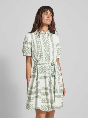 Sukienka mini ze wzorem na całej powierzchni model ‘DICTHE’ Vero Moda