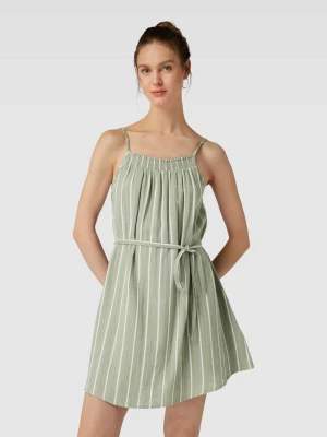 Sukienka mini ze wzorem w paski model ‘NORA’ Only