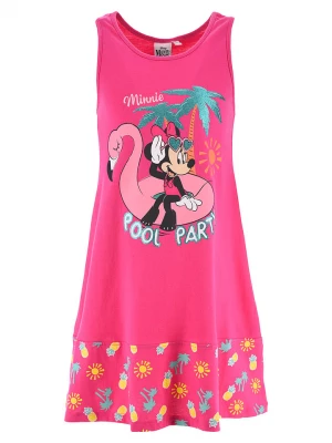 Disney Minnie Mouse Sukienka "Minnie" w kolorze różowym rozmiar: 116