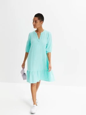 Sukienka muślinowa bonprix