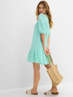 Sukienka muślinowa bonprix