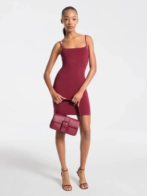 Sukienka na cienkich ramiączkach z elastycznej dzianiny Michael Kors