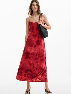 Sukienka na ramiączkach w kwiaty Desigual