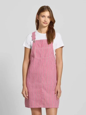 Sukienka na szelkach o kroju regular fit z mieszanki bawełny model ‘ALLO’ Pieces