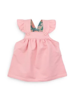 Sukienka niemowlęca z bawełny organicznej - różowa NINI