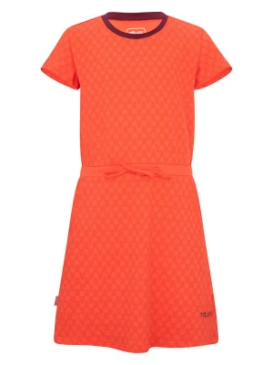 Trollkids Sukienka "Noresund" w kolorze pomarańczowym rozmiar: 122
