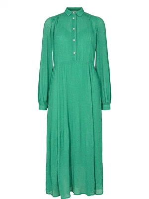 NÜMPH Sukienka "Nukat" w kolorze zielonym rozmiar: 34