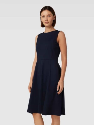 Sukienka o długości do kolan i kroju bez rękawów model ‘CHARLEY’ Lauren Ralph Lauren