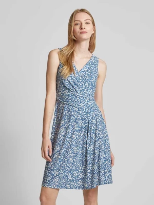 Sukienka o długości do kolan w kopertowym stylu model ‘AFARA’ Lauren Ralph Lauren