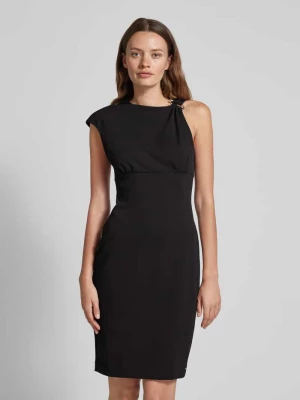 Sukienka o długości do kolan z aplikacją model ‘SCUBA’ Calvin Klein Womenswear