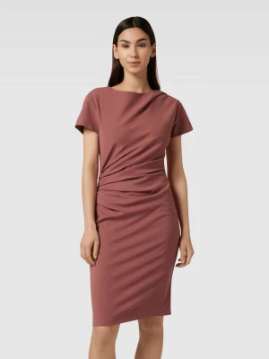 Sukienka o długości do kolan z bocznym marszczeniem model ‘IZLO’ Tiger Of Sweden