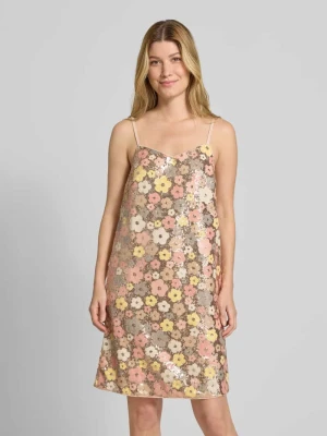 Sukienka o długości do kolan z cekinami model ‘LALEA’ YAS