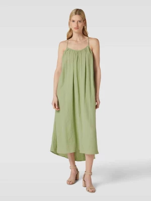 Sukienka o długości do kolan z cienkimi ramiączkami model 'NATALI' Vero Moda