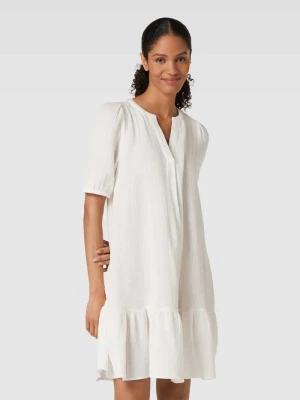 Sukienka o długości do kolan z dekoltem w serek model ‘NATALI’ Vero Moda