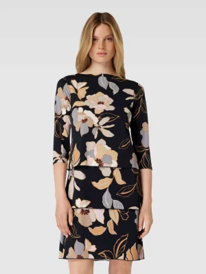 Sukienka o długości do kolan z kwiatowym wzorem Betty Barclay