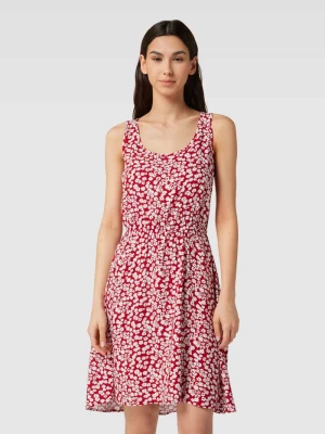 Sukienka o długości do kolan z kwiatowym wzorem model ‘NOVA’ Only