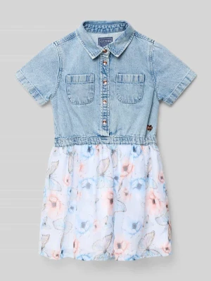 Sukienka o długości do kolan z listwą guzikową Guess