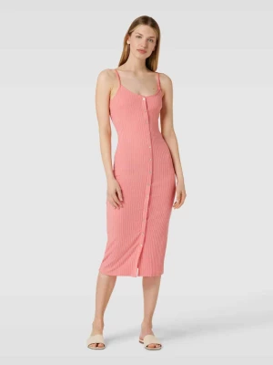 Sukienka o długości do kolan z listwą guzikową model ‘MADDYBABA’ Vero Moda