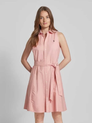 Sukienka o długości do kolan z listwą guzikową Polo Ralph Lauren