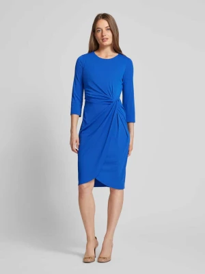 Sukienka o długości do kolan z marszczeniami model ‘TRISSA’ Lauren Ralph Lauren