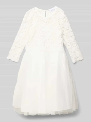 Sukienka o długości do kolan z okrągłym dekoltem DANAMADE