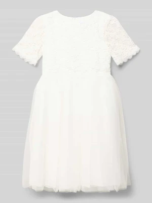 Sukienka o długości do kolan z okrągłym dekoltem DANAMADE